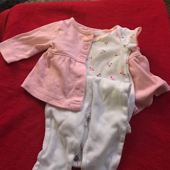 Three piece baby girl outfit - Picture 1 of 3