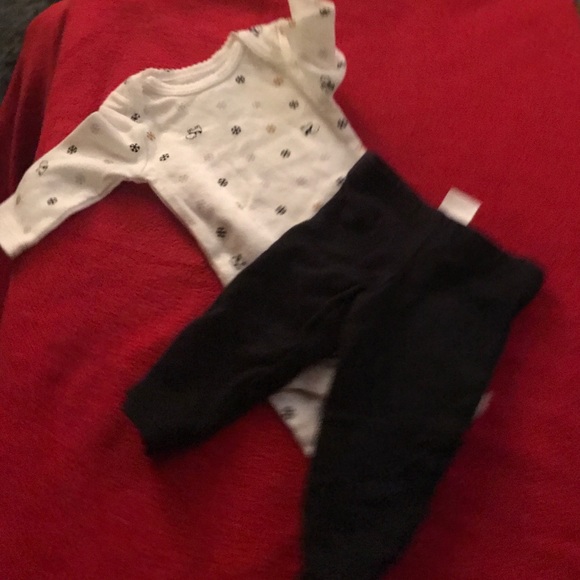 Flannel dress with leggings and shirt - Picture 3 of 3