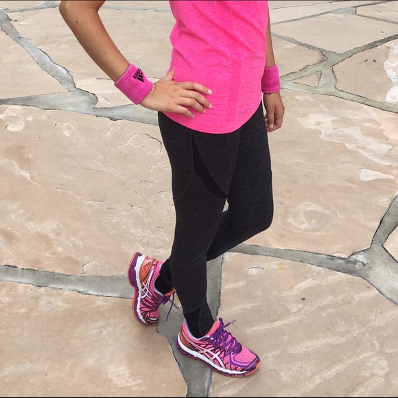 NWT Mesh Yoga Workout Leggings Sport - Picture 4 of 4