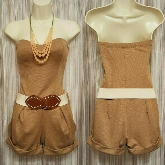 Russe  Other - 🌻BOHO ROMPER WITH WAIST BELT