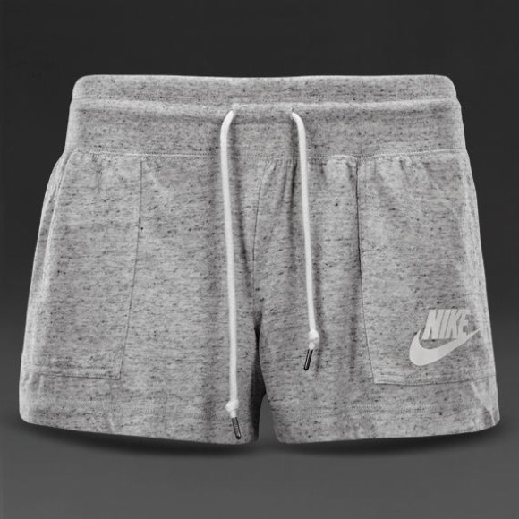heather grey nike shorts