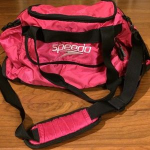 Pink Small Speedo Duffle Bag