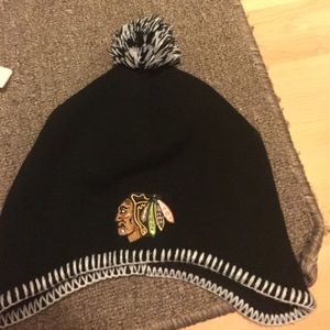 Blackhawks beanie!