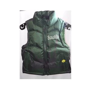 Talayas World Beautiful Emoji Puff Vest