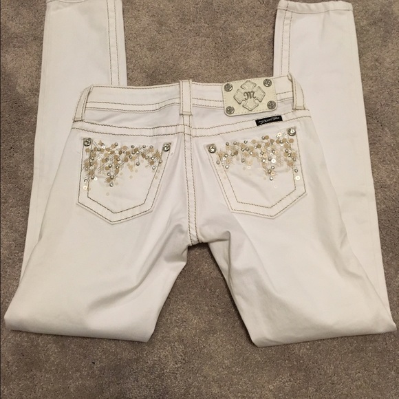 Miss Me white jeans