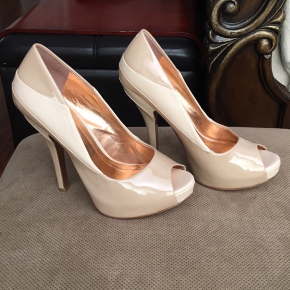 Nude platform heels - Picture 2 of 4