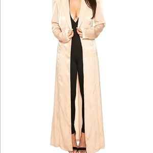 gold duster coat