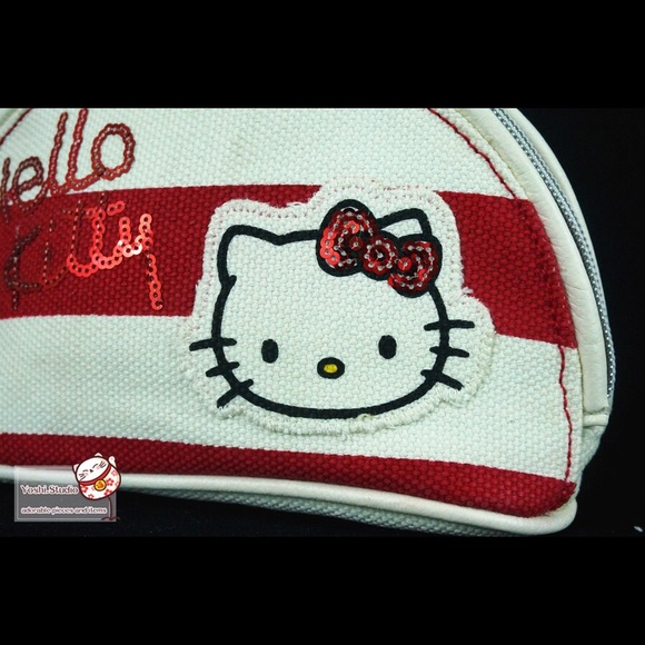Hello Kitty cosmetic bag zip pouch - Picture 2 of 4