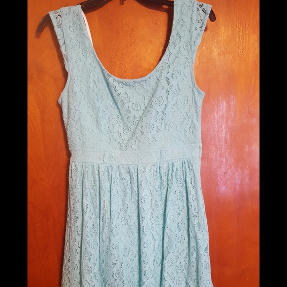 Blue dress