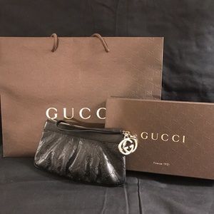 Authentic Gucci wristlet