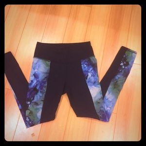 Athleta floral leggings