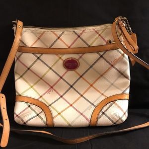 Coach plaid crossbody