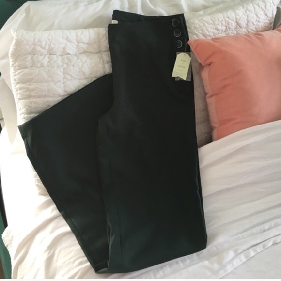 NWT Anthropologie Elevenses Wide Leg Trouser