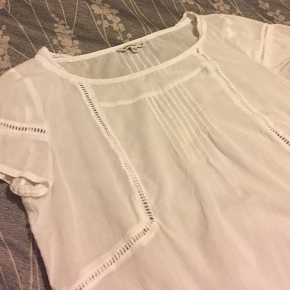 Levi's Ladder Lace Short Sleeve Top