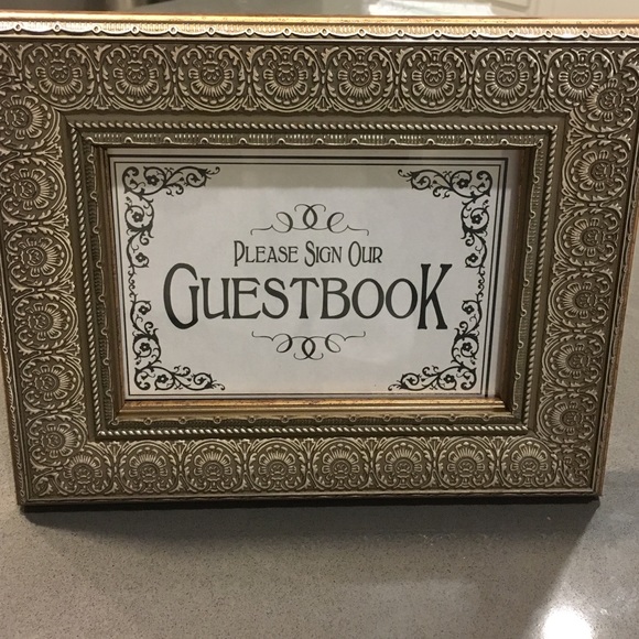 Wedding sign