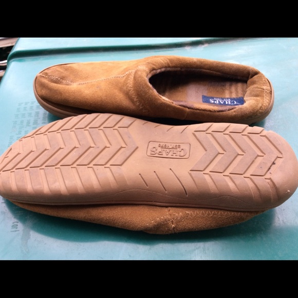 Men's Chaps suede Slippers