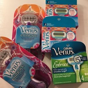 Venus Embrace razors and refills