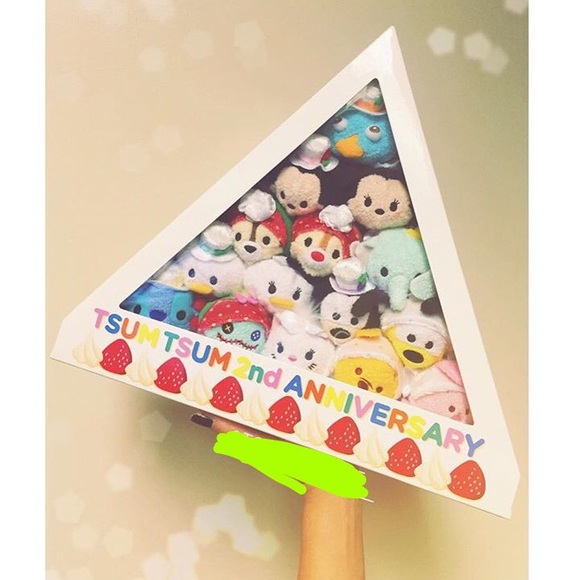 Japan 2nd Anni Tsum Tsum Cake Box tsumtsumsale - Picture 1 of 2