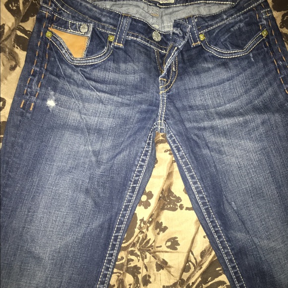 Mek boulder distressed jeans 29/34