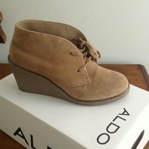 Suede booties