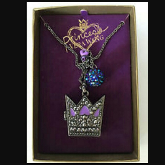 Princess Vera Wang Locket Charm Necklace