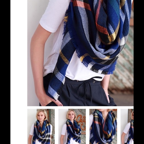 1 left! 2X HOST PIC❄️Royal blue big blankCLEARANCE - Picture 2 of 3