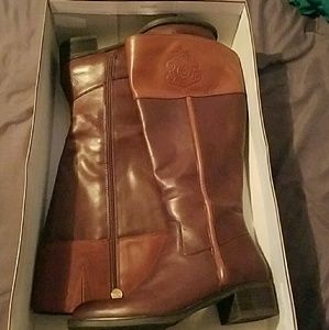 Franco Sarto Wide Calf Riding Boots