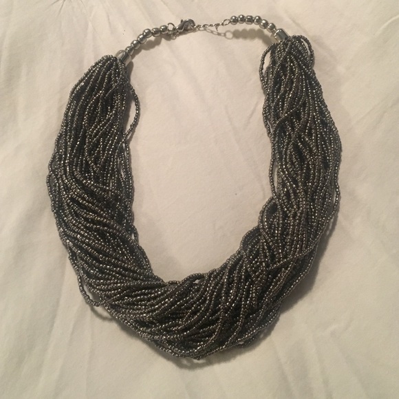 Beaded Statement Necklace