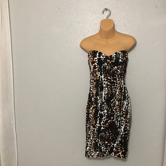 Leopard print dress