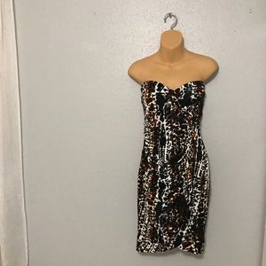 Leopard print dress