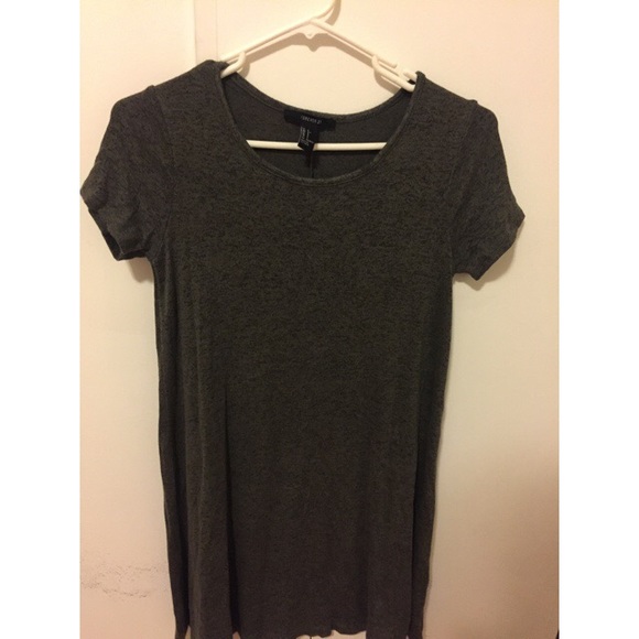 Olive T shirt dress