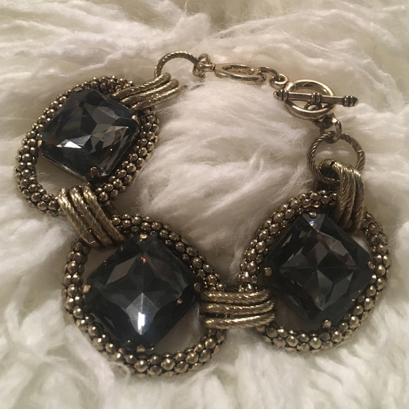 Bronze Rhinestone Bracelet