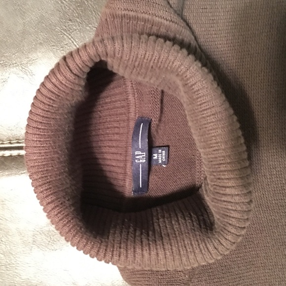 Brown Turtle Neck Sweater - Picture 3 of 3
