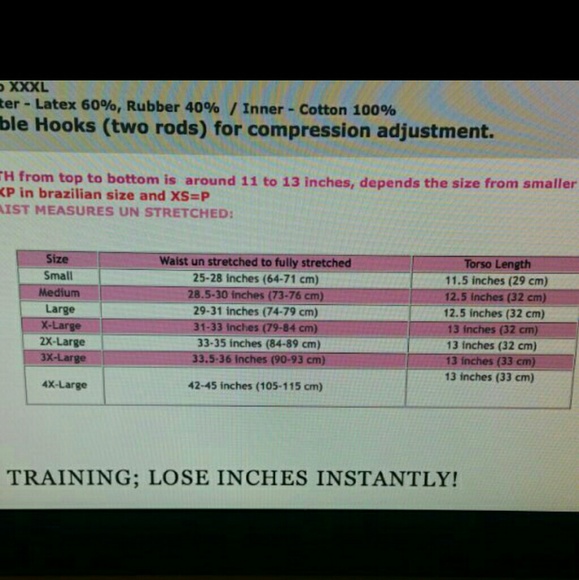 Brazilian Organic Waist trainer corset slimming Lipo tummy tuck sculpt - Picture 10 of 10