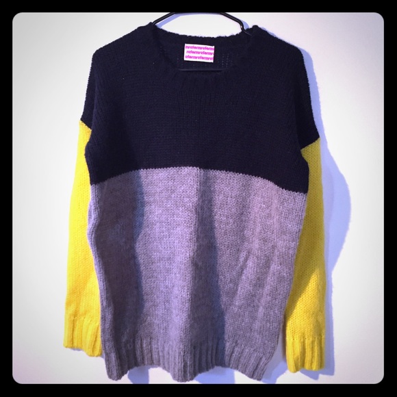 Colorblock Sweater