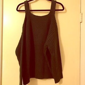 Off the shoulder sweater