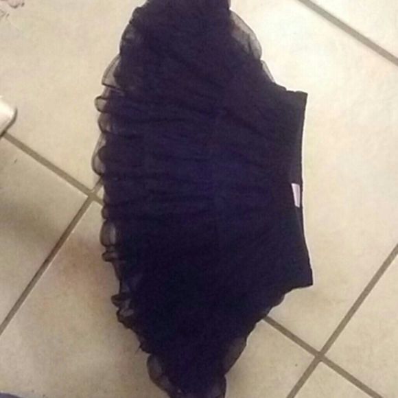 Size 18month baby black tutu