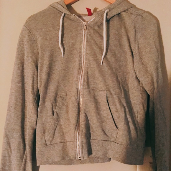 Crop zip up