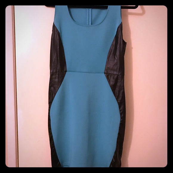 Blue Scuba Dress