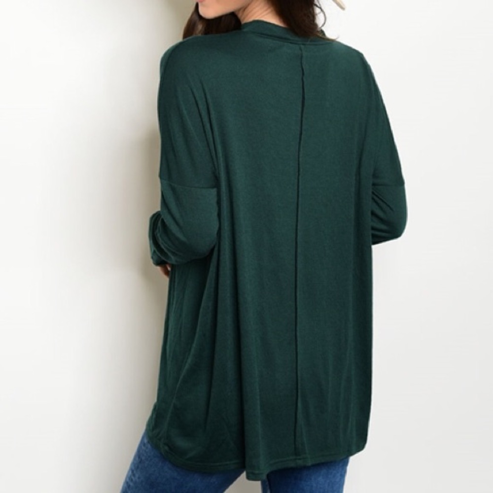 Green Tunic Top - Picture 2 of 3