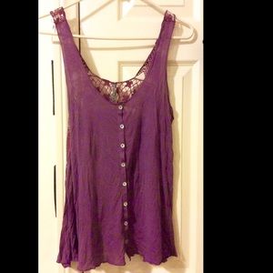Free People Lace Top