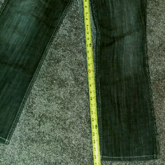 Miss Me size 29 jeans. Gray (Jet Reno) Like new - Picture 3 of 3