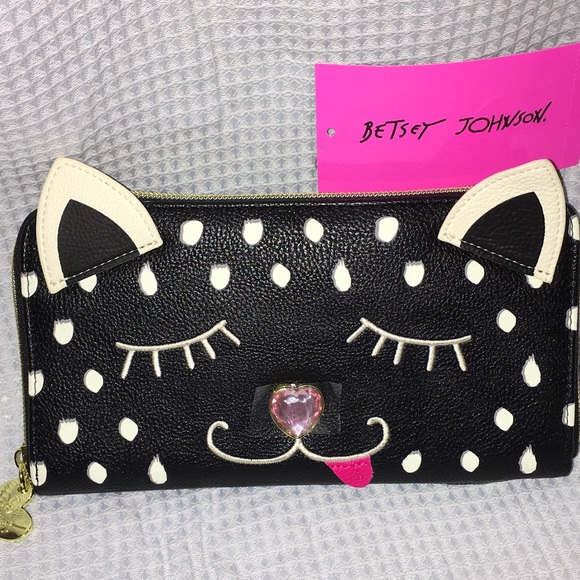 🎉HOST PICK!💕Betsey Johnson kitty 🐱 cat wallet. - Picture 4 of 4