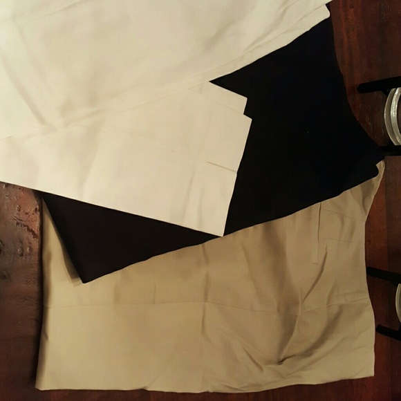 Three pairs Chico ankle pants