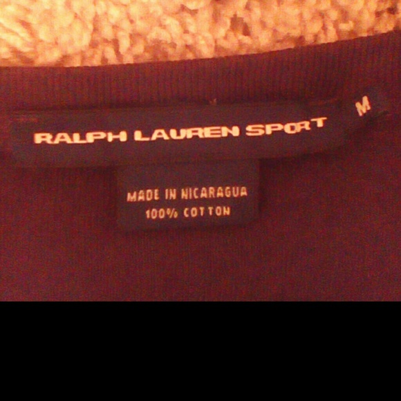 Chocolate brown Ralph Lauren Sport Tee