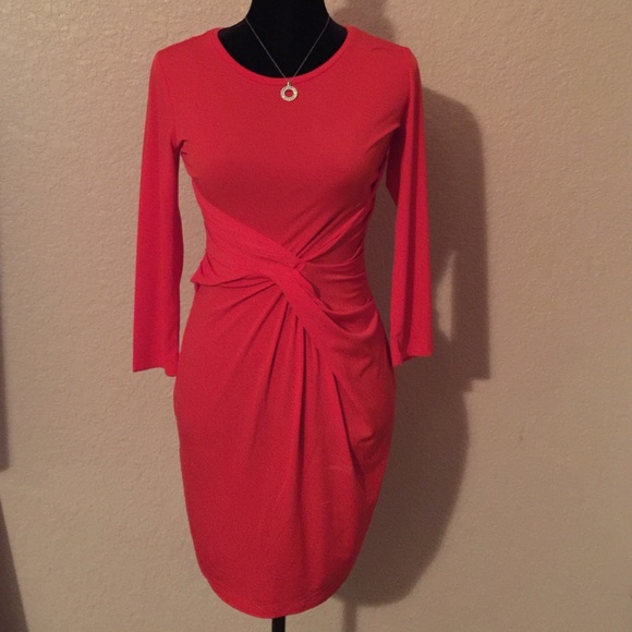 Metaphor orange dress