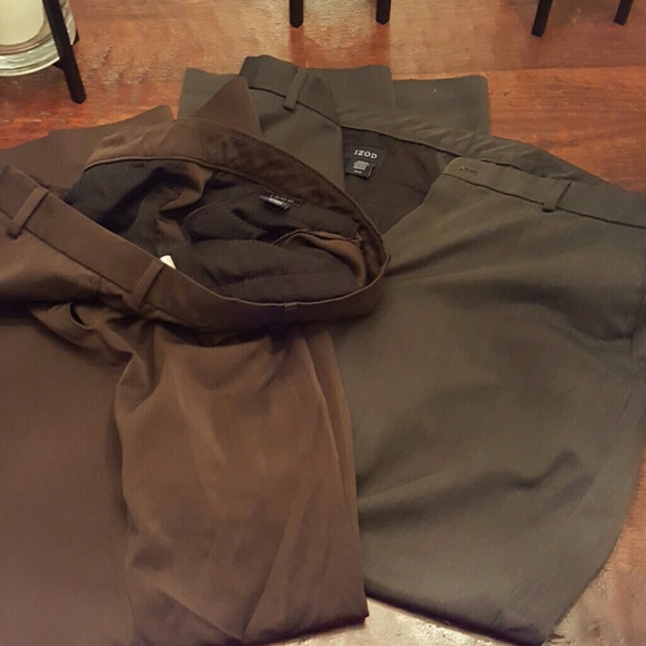 Bundle Men's izod dress slacks 38x32