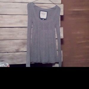 Abercrombie & Fitch Grey knitted Sweater