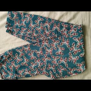 LuLaRoe OS Gorgeous Butterfly leggings