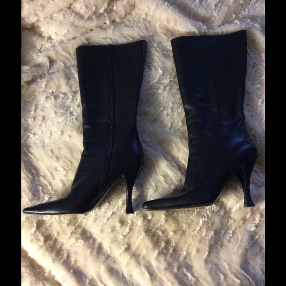 Via Spiga Leather Boots